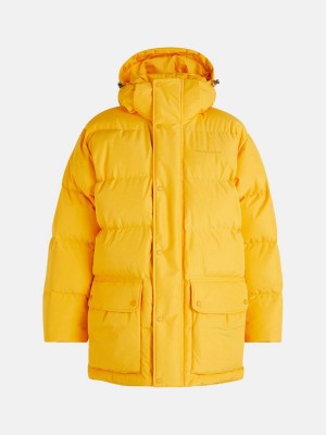 Peak Performance 2L Parka Men's Down Jacket Gold | UAF41-426