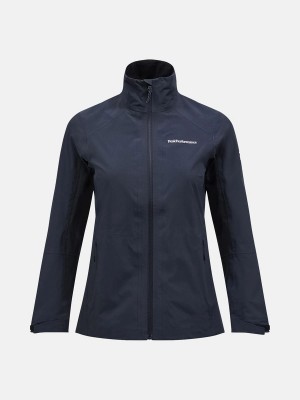 Peak Performance 3-Layer Women's Ski Jacket Black | COU35-911