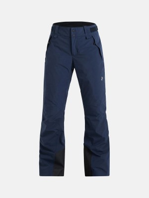 Peak Performance Anima Insulated 2L Women's Ski Pants Navy | WHD71-909