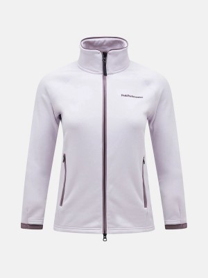 Peak Performance Chill Light Zip Women's Jacket Purple | ZHP00-619