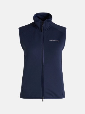 Peak Performance Chill Women's Vest Navy | LSJ67-771