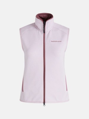 Peak Performance Chill Women's Vest Pink / Pink | ISD83-680