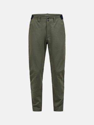 Peak Performance Commuter Men's Pants Green | ZHA76-824