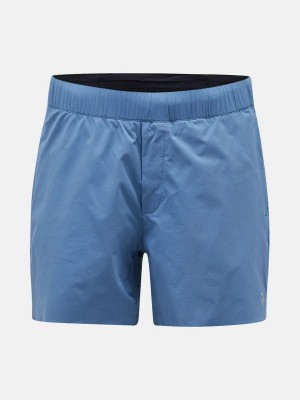 Peak Performance Fly 5" Men's Shorts Blue | LMR71-036