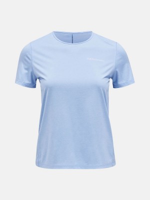 Peak Performance Fly Women's T-Shirt Blue | LJE19-883