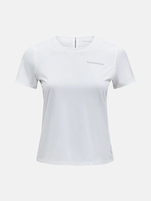 Peak Performance Fly Women's T-Shirt White | MQO31-653