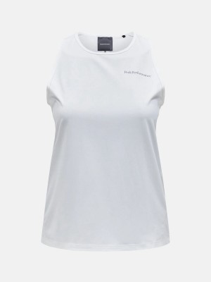 Peak Performance Fly Women's Tank Top White | QYH98-682