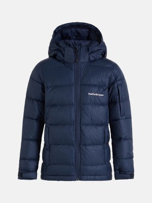 Peak Performance Frost Kids' Down Jacket Navy | YGA76-114