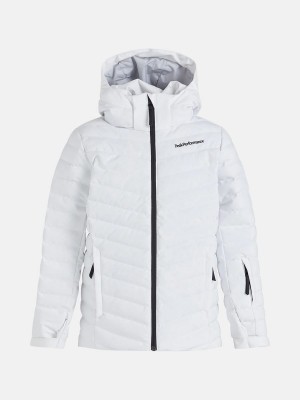 Peak Performance Frost Ski Kids' Down Jacket White | AFT72-607