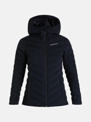 Peak Performance Frost Ski Women's Down Jacket Black | BQL63-920