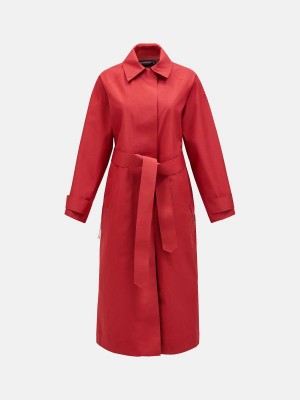 Peak Performance Gore-Tex 3L Women's Raincoat Red | FVD38-983