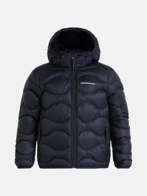 Peak Performance Helium Hood Kids' Down Jacket Black | SXP18-031