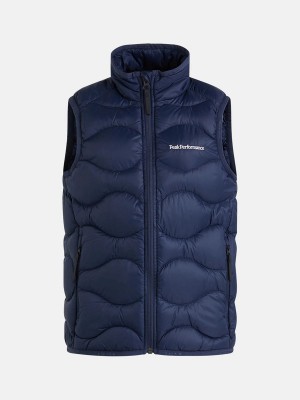 Peak Performance Helium Kids' Down Vest Navy | FUT60-146