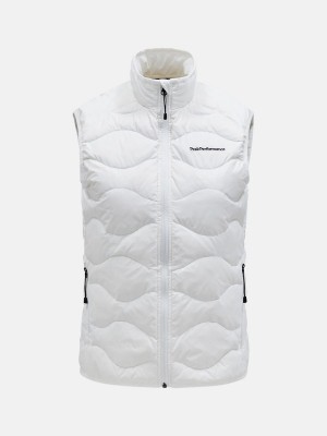 Peak Performance Helium Women's Down Vest White | UHH05-005