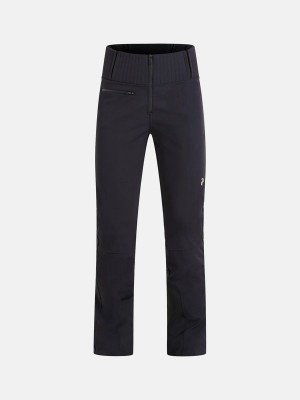 Peak Performance High Stretch Women's Ski Pants Black | YFE33-642