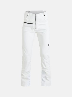 Peak Performance High Stretch Women's Ski Pants White | BGS44-574