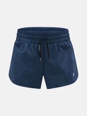 Peak Performance Light Women's Shorts Blue | BLP22-322