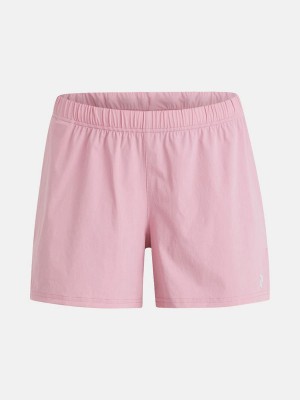 Peak Performance Light Woven Women's Shorts Pink | WYK00-137