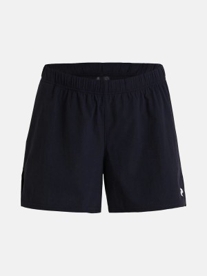 Peak Performance Light Woven Women's Shorts Black | VMO30-617