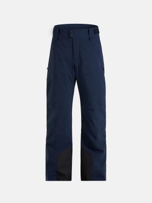 Peak Performance Maroon Insulated 2L Men's Ski Pants Navy | UIS72-314