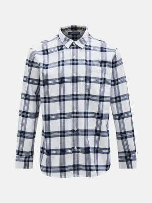 Peak Performance Moment Flanell Men's Shirt White | KMQ91-912