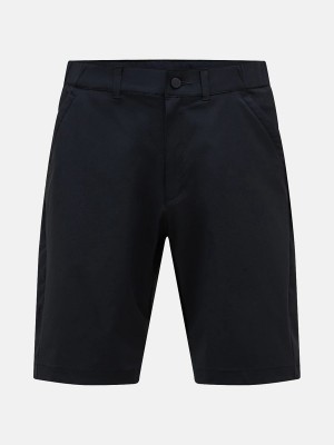 Peak Performance Moment Men's Shorts Black | DBS27-653