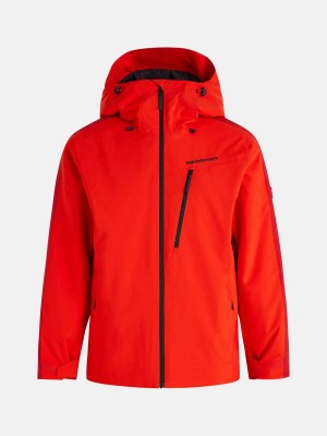 Peak Performance Navtech Insulated 2L Men's Ski Jacket Red / Red | RIY51-971