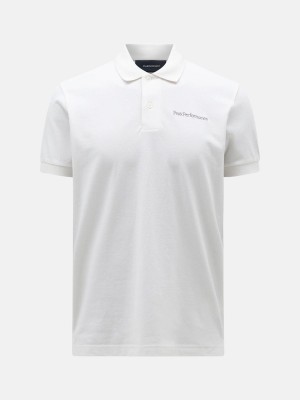 Peak Performance Original Men's Polo Shirt White | OGB55-423