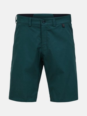 Peak Performance Player Men's Shorts Green | YSZ04-274