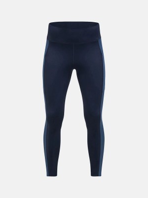 Peak Performance Power Women's Leggings Navy / Blue | VNU19-536