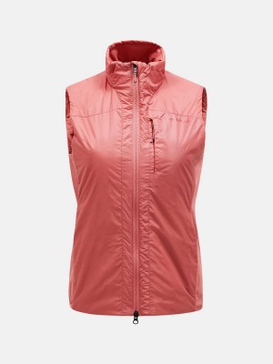 Peak Performance Radiance Hybrid Women's Vest Pink | IXK24-350