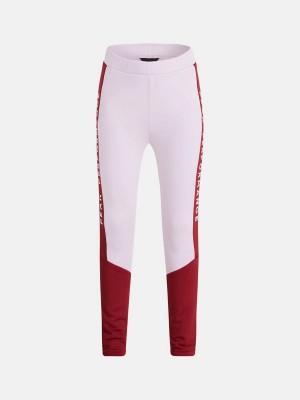 Peak Performance Rider Long Kids' Pants Pink / Red | BRL77-283