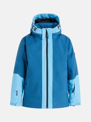 Peak Performance Rider Ski Insulated 2L Kids' Ski Jacket Blue / Blue | TNX21-547