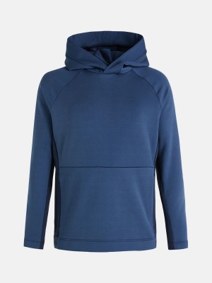 Peak Performance Rider Tech Men's Hoodie Blue / Navy | EEP62-133