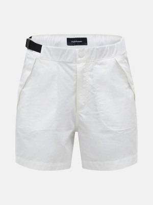 Peak Performance Ripstop Women's Shorts White | PFZ05-426