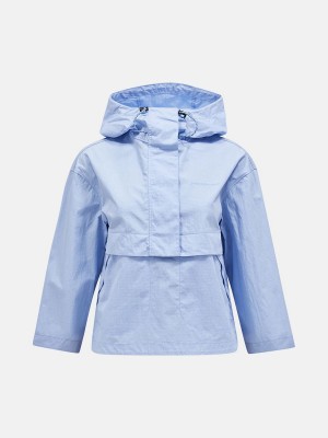 Peak Performance Ripstop Women's Wind Jacket Blue | QLJ14-499