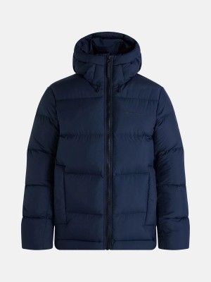 Peak Performance Rivel Men's Down Jacket Navy | ZUZ03-592