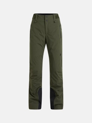 Peak Performance Shred Insulated 2L Women's Ski Pants Green | JOO04-792