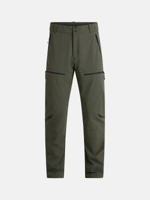 Peak Performance Stretch Trek Men's Ski Pants Green | MJC76-610