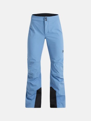 Peak Performance Stretch Women's Ski Pants Blue | KPX18-729