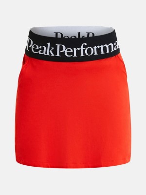 Peak Performance Turf Women's Skirt Red | JNE84-407