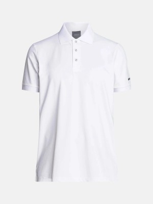 Peak Performance Vespar Men's Polo Shirt White | MKP67-449