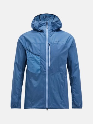 Peak Performance Vislight Alpha Men's Ski Jacket Blue | WBL60-951