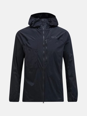 Peak Performance Vislight Alpha Men's Ski Jacket Black | IER12-963