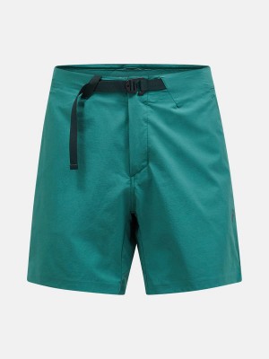 Peak Performance Vislight Light Men's Shorts Green | QTJ69-593