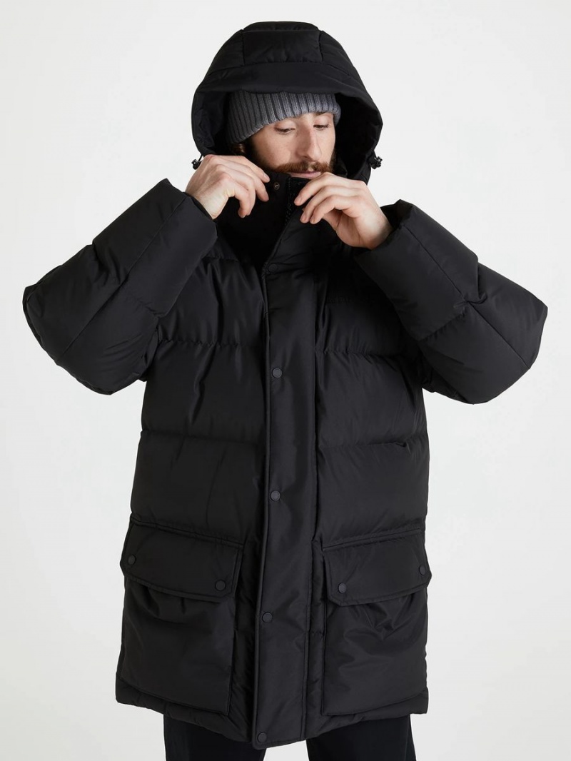 Peak Performance 2L Parka Men's Down Jacket Black | KNA08-008