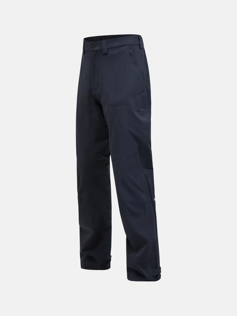 Peak Performance 3-Layer Men's Ski Pants Black | JED92-965