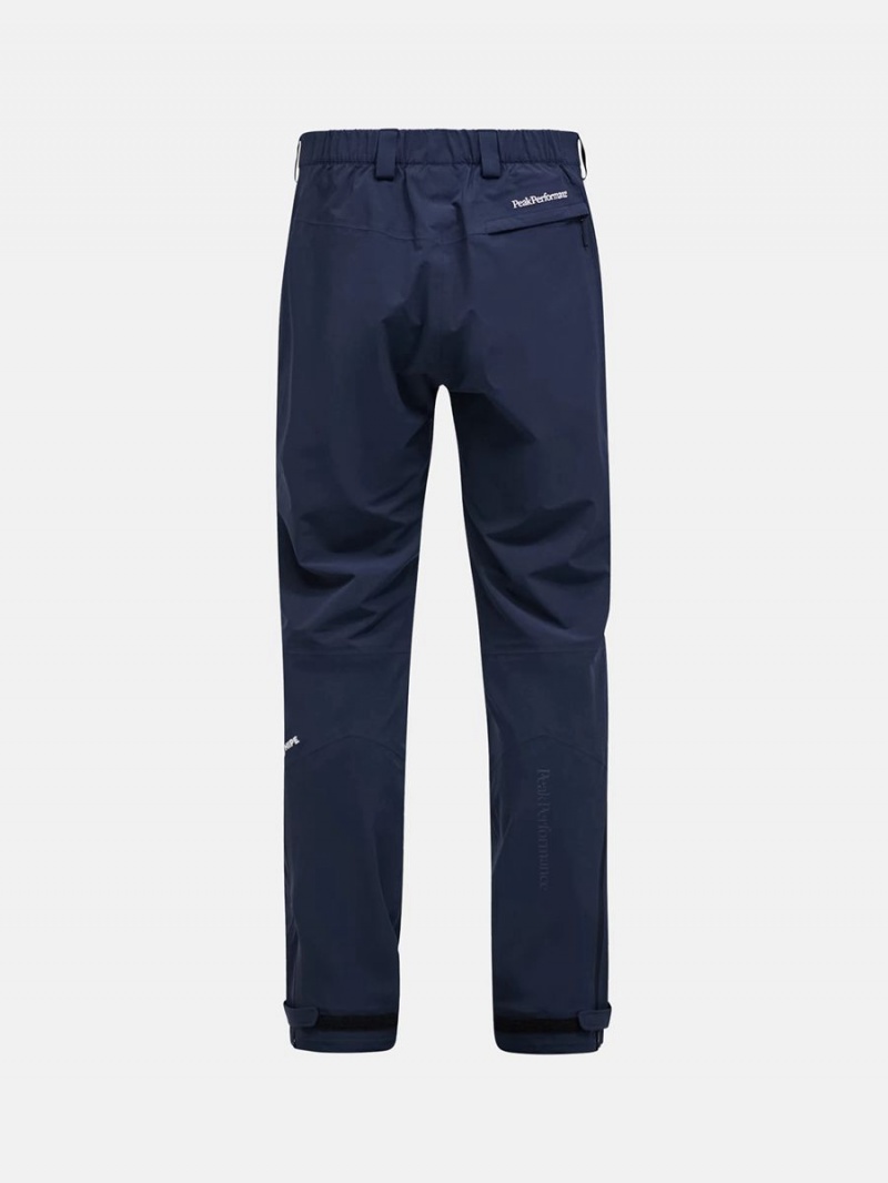 Peak Performance 3-Layer Men's Ski Pants Navy | ZND78-934