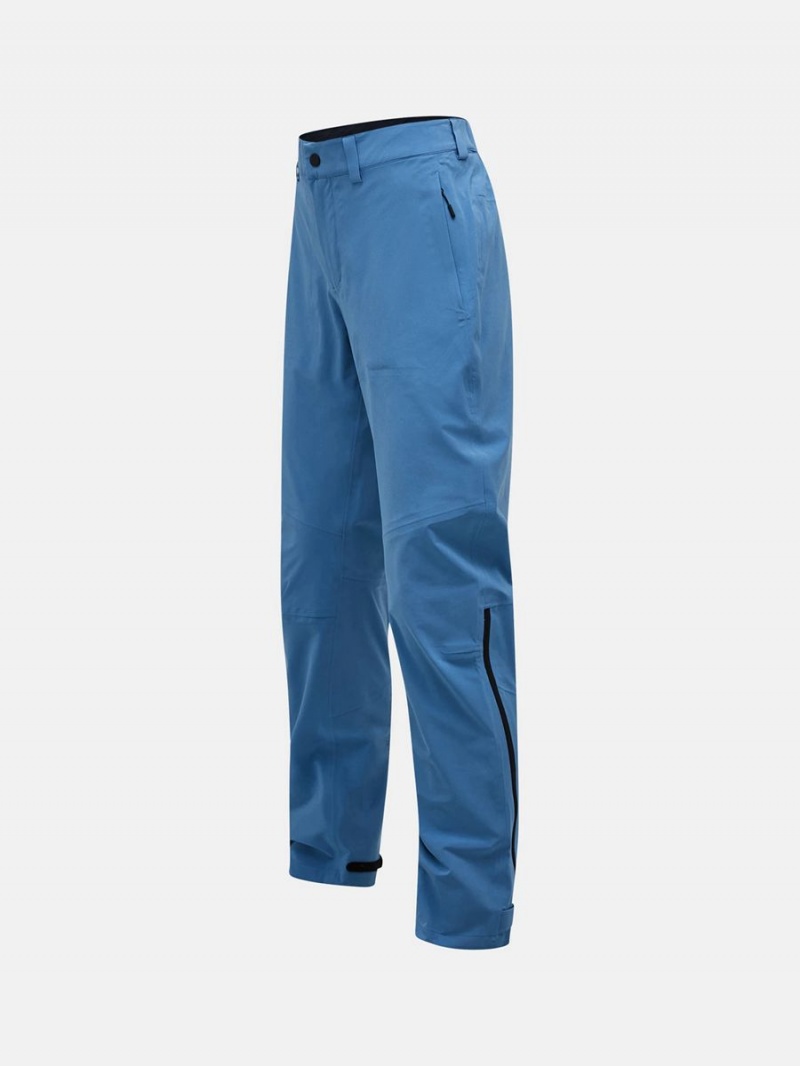 Peak Performance 3-Layer Women's Ski Pants Blue | WVS09-712