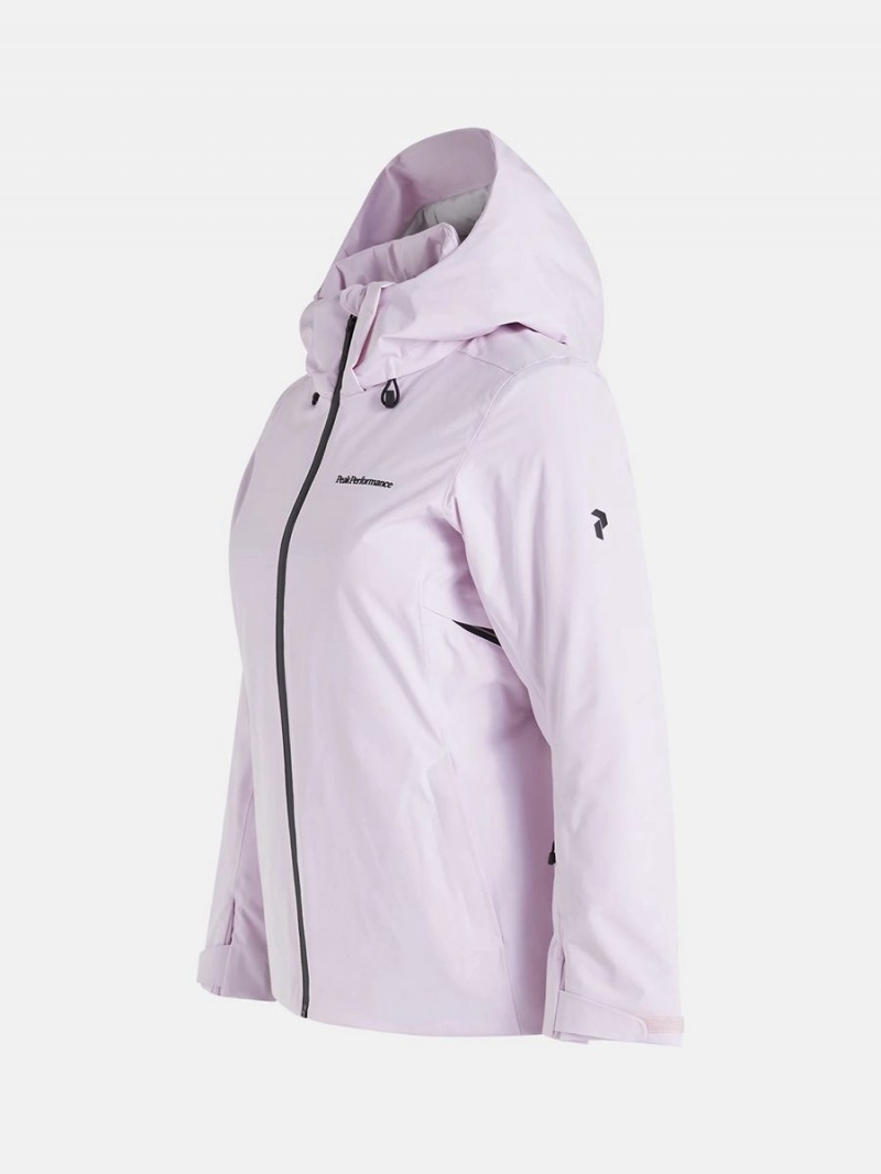 Peak Performance Anima Insulated 2L Women's Ski Jacket Pink | DKG24-293